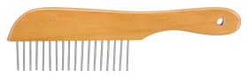 Kuva Trixie -puuvartinen takkukampa, 22 cm