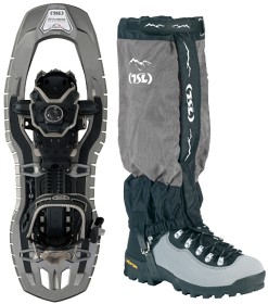 Kuva TSL Outdoor Symbioz Original 2 M lumikengät + Gaiters Trek Grey L säärystimet