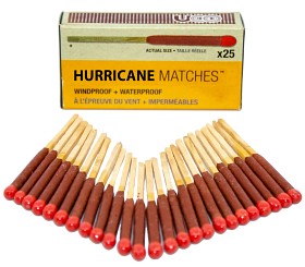 Kuva UCO Hurricane Matches tulitikut, täyttöpakkaus