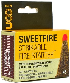 Kuva UCO SweetFire Strikeable Firestarter sytytyspalat/tulitikut, 8 kpl