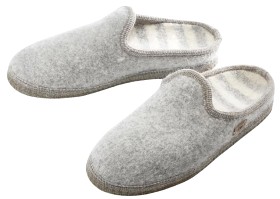 Kuva Ulle Legacy Unisex villatohvelit, Light Grey Melange