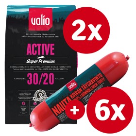 Bild på Valio Active -tuotepaketti nautamakkaralla