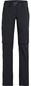 Kuva Vaude Women's Farley Stretch ZO Pants naisten katkolahjehousut, musta