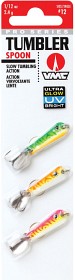 Kuva VMC Tumbler Spoon Kit pilkki, #12 2,4 g Glow UV, 3 kpl