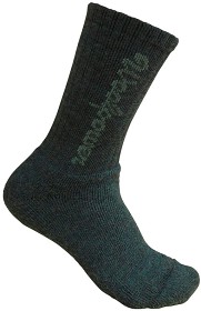 Kuva Woolpower Kids Socks Classic Logo 400 lasten sukat, Forest Green