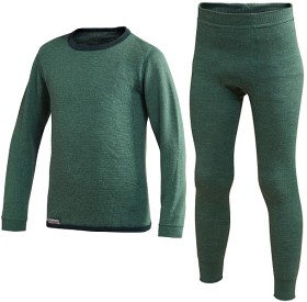 Kuva Woolpower Crewneck + Long Johns 200 Kids lasten kerrasto, Lake Green