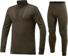 Kuva Woolpower Zip Turtleneck + Longs Johns 400 Unisex kerrasto