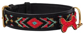 Kuva Zinj Design Terese Collar kaulapanta, L 61 x 3,5 cm, Red