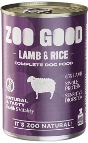 Kuva ZOO GOOD Wet-food Adult Lamb & Rice 400 g