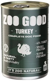 Kuva ZOO GOOD Wet-food Adult Turkey 400 g