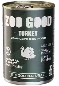 Kuva ZOO GOOD Wet-food Adult Venison & Turkey 400 g