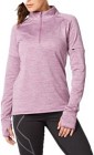 2XU W's Ignition 1/4 Zip Orchid Mist Orchid Reflective