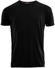 Aclima LightWool Classic Tee merinovillainen t-paita, musta