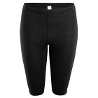 Aclima LightWool Long -naisten merinovillashortsit (Jet Black)