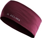 Aclima Unisex Lightwool Headband merinovillainen otsapanta, viininpunainen