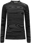 Aclima WarmWool Crewneck naisten kerrastopaita, Black Motion