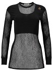 Aclima WoolNet Crewneck Shirt Woman Jet Black