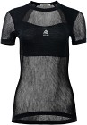 Aclima WoolNet Light T-shirt naisten kerrastopaita, musta