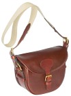 Alan Paine Leather Cartridge Bag patruunalaukku, Brown