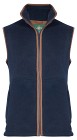 Alan Paine Aylsham Fleece Waistcoat fleeceliivi, Dark Navy