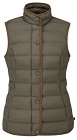 Alan Paine Calsall Quilted Waistcoat naisten liivi, Olive