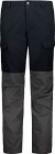 Alaska Comfort -miesten housut, musta/harmaa
