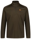 Alaska M's CoolDry Half-Zip Top Brown