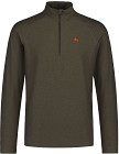 Alaska CoolDry Half-Zip Top paita, Moss Brown