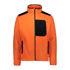 Alaska M's Dawson Waterproof Fleece Jacket Safety Orange