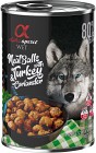 Alpha Spirit Meat Balls with Turkey and Coriander märkäruoka, 400 g