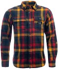 Arrak Flannel Shirt Insulated paita, Navy