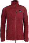 Arrak Sherpa Fleece Jacket naisten fleecetakki, Dark Red