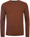 Barbour Patch Crew villapaita, ruskeapunainen
