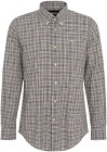 Barbour M's Durand Shirt Dark Tan