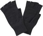 Barbour M's Fingerless Gloves Black