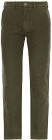 Barbour Moleskin Tailored Fit housut, Olive