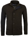 Barbour Patch Zip neuletakki, ruskea