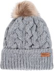 Barbour Penshaw Cable Beanie pipo, harmaa