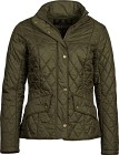 Barbour W's Flyweight Cavalry Quilt Olive