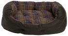 Barbour Wax/Cotton Dog Bed 30'' Classic/Olive