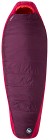 Big Agnes Sunbeam 15 FireLine Eco naisten makuupussi, Petite, violetti/punainen (oikeakätinen)