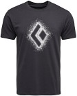 Black Diamond Chalked Up 2.0 SS Tee t-paita, tummanharmaa
