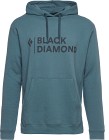 Black Diamond M's Stacked Logo Hoody Storm Blue