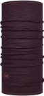 Buff Lightweight Merino Wool Solid merinovillainen tuubihuivi, tummanvioletti
