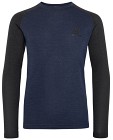 Bula Junior Norm Merino Wool Crew Navy