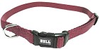 Bull Collar Nylon Burgundy 45-65 cm