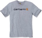 Carhartt M's Core Logo T-Shirt S-S Heather Grey