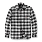 Carhartt M's Flannel L/S Plaid Shirt Malt