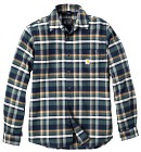 Carhartt Flannel L/S Plaid Shirt paita, Navy