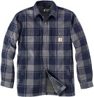 Carhartt Flannel Sherpa Lined Shirt Jacket flanellipaita, sininen